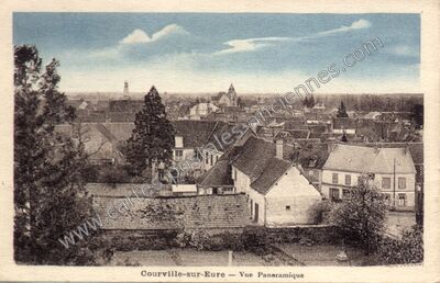 Carte postale ancienne Courville — Courville-sur-Eure (Eure-et-Loir)