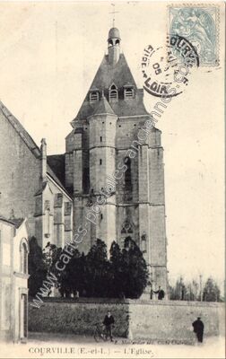 Carte postale ancienne Courville — Courville-sur-Eure (Eure-et-Loir)
