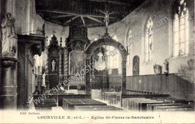 Carte postale ancienne Courville — Courville-sur-Eure (Eure-et-Loir)