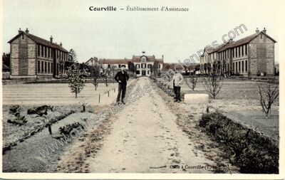 Carte postale ancienne Courville — Courville-sur-Eure (Eure-et-Loir)