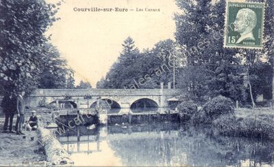 Carte postale ancienne Courville — Courville-sur-Eure (Eure-et-Loir)