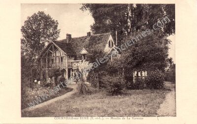 Carte postale ancienne Courville — Courville-sur-Eure (Eure-et-Loir)