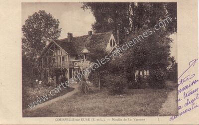 Carte postale ancienne Courville — Courville-sur-Eure (Eure-et-Loir)