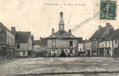 Carte postale ancienne Courville — Courville-sur-Eure (Eure-et-Loir)