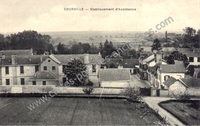 Carte postale ancienne Courville — Courville-sur-Eure (Eure-et-Loir)