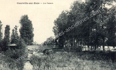 Carte postale ancienne Courville — Courville-sur-Eure (Eure-et-Loir)