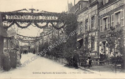 Carte postale ancienne Courville — Courville-sur-Eure (Eure-et-Loir)