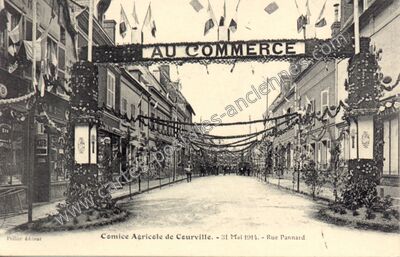 Carte postale ancienne Courville — Courville-sur-Eure (Eure-et-Loir)