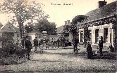 Carte postale ancienne Godeneval — Dampierre-sur-Avre (Eure-et-Loir)