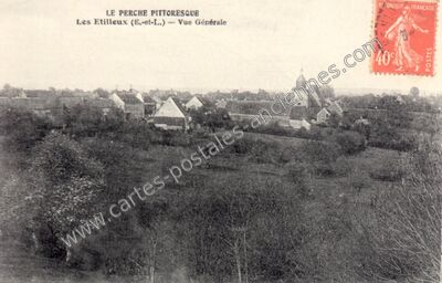 Carte postale ancienne Le Perche pittoresque — Les Étilleux (Eure-et-Loir)