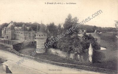 Carte postale ancienne Chateau de Fraze — Frazé (Eure-et-Loir)