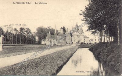 Carte postale ancienne Chateau de Fraze — Frazé (Eure-et-Loir)