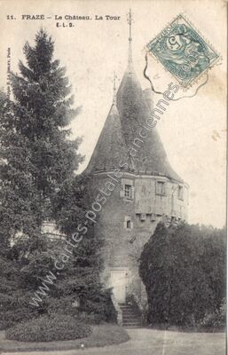 Carte postale ancienne Chateau de Fraze — Frazé (Eure-et-Loir)