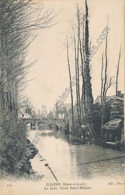 Carte postale ancienne Illiers — Illiers-Combray (Eure-et-Loir)