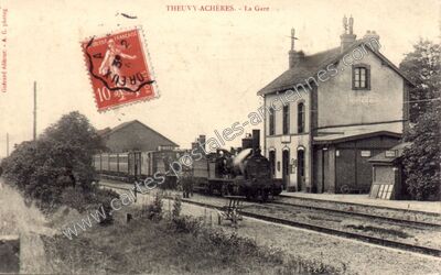 Carte postale ancienne Theuvy — Tremblay-les-Villages (Eure-et-Loir)