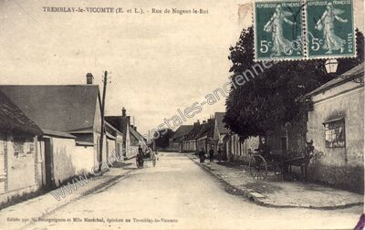 Carte postale ancienne Tremblay le Vicomte — Tremblay-les-Villages (Eure-et-Loir)