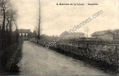 Carte postale ancienne Environs de La Loupe — Vaupillon (Eure-et-Loir)