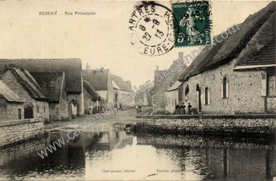 Carte postale ancienne Bessay — Villeau (Eure-et-Loir)