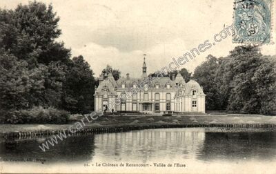 Carte postale ancienne Chateau de Renancourt — Villemeux-sur-Eure (Eure-et-Loir)