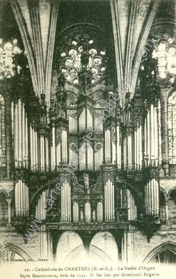 Carte postale ancienne Cathedrale de Chartres — Chartres (Eure-et-Loir)