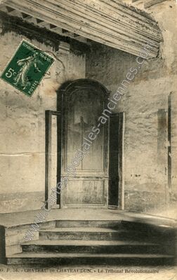 Carte postale ancienne Chateau de Chateaudun — Châteaudun (Eure-et-Loir)