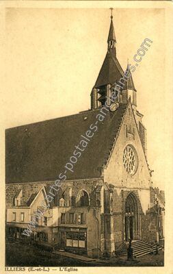 Carte postale ancienne Illiers — Illiers-Combray (Eure-et-Loir)