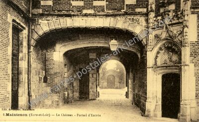 Carte postale ancienne Chateau de Maintenon — Maintenon (Eure-et-Loir)
