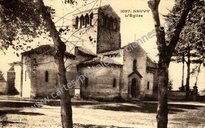 Carte postale ancienne Neuvy — Neuvy-en-Beauce (Eure-et-Loir)