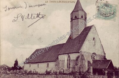 Carte postale ancienne Le Thieulin