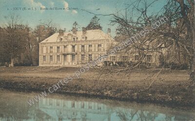 Carte postale ancienne Chateau de Jouy — Jouy (Eure-et-Loir)