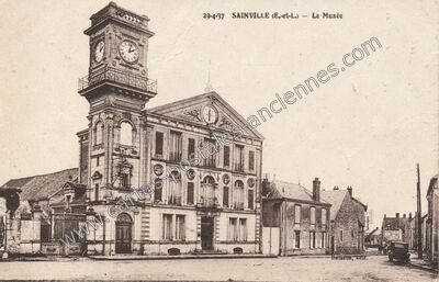 Carte postale ancienne Le Musée — Sainville (Eure-et-Loir)