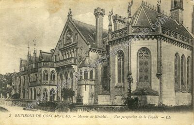 Carte postale ancienne Keriolet — Concarneau (Finistère)