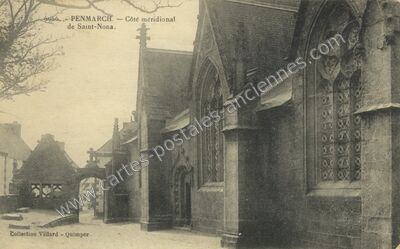 Carte postale ancienne Côté méridional de Saint-Nona — Penmarch (Finistère)