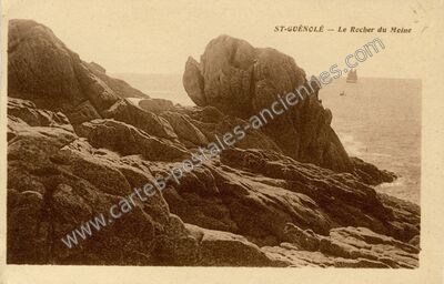 Carte postale ancienne St Guenole — Penmarch (Finistère)