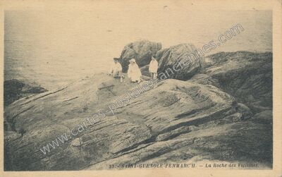Carte postale ancienne St Guenole Penmarch — Penmarch (Finistère)