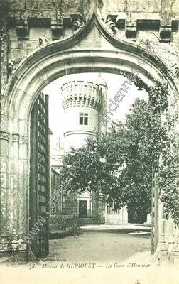 Carte postale ancienne Manoir de Keriolet — Concarneau (Finistère)