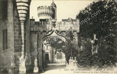 Carte postale ancienne Keriolet — Concarneau (Finistère)