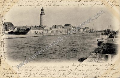 Carte postale ancienne Environs d'Aigues-Mortes. — Le Grau du Roi — Le Grau-du-Roi (Gard)