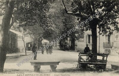Carte postale ancienne Saint-Hippolyte-du-Fort