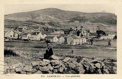 Carte postale ancienne Camprieu — Saint-Sauveur-Camprieu (Gard)