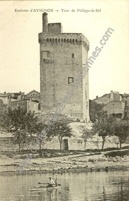 Carte postale ancienne Villeneuve-lès-Avignon