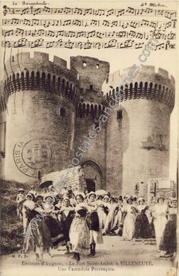 Carte postale ancienne Villeneuve — Villeneuve-lès-Avignon (Gard)