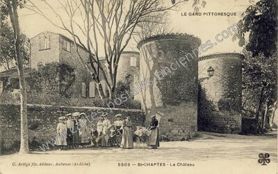 Carte postale ancienne Saint-Chaptes