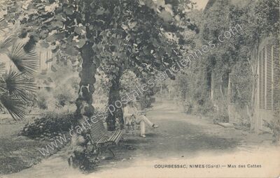 Carte postale ancienne Courbessac — Nîmes (Gard)