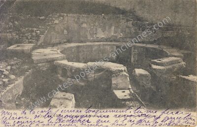 Carte postale ancienne Castellum Divi-Aureliani — Nîmes (Gard)