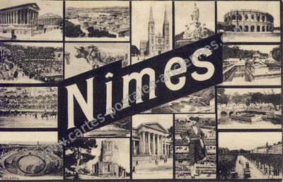 Carte postale ancienne Nimes — Nîmes (Gard)