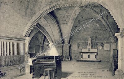 Carte postale ancienne St Gilles du Gard — Saint-Gilles (Gard)