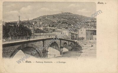 Carte postale ancienne Alais — Alès (Gard)