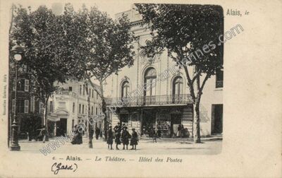 Carte postale ancienne Alais — Alès (Gard)