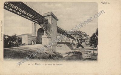 Carte postale ancienne Alais — Alès (Gard)